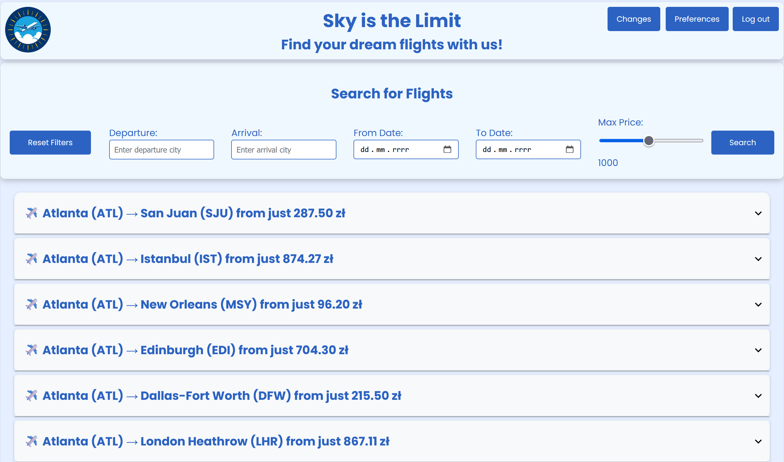 Image of Sky is the limit